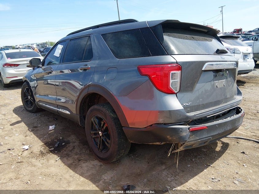 Vin: 1fmsk7dh5nga16619, lot: 45520382, ford explorer xlt 20223