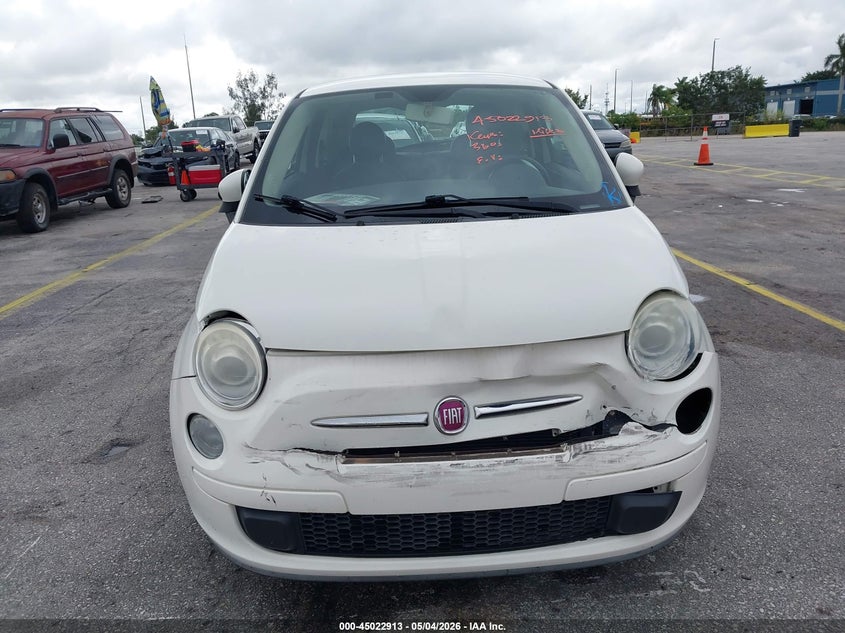 2012 Fiat 500 Pop VIN: 3C3CFFAR1CT285105 Lot: 45022913