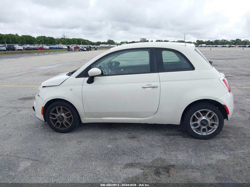 2012 Fiat 500 Pop VIN: 3C3CFFAR1CT285105 Lot: 45022913