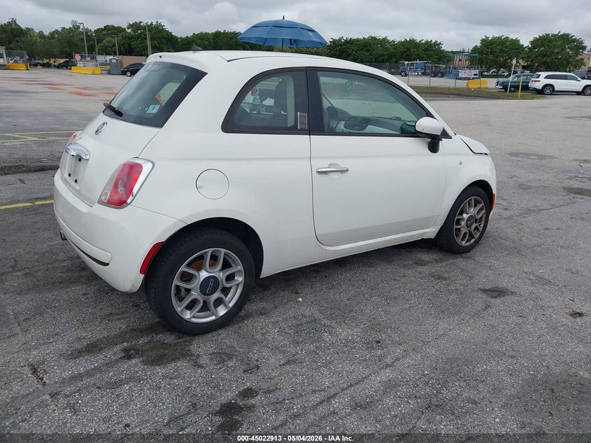 Vin: 3c3cffar1ct285105, lot: 45520427, fiat 500 pop 20124