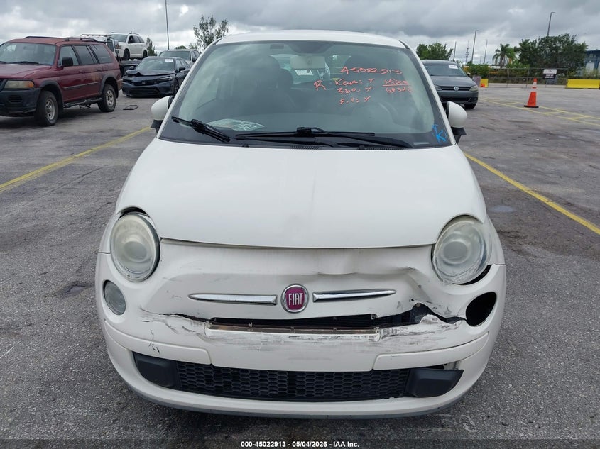2012 Fiat 500 Pop VIN: 3C3CFFAR1CT285105 Lot: 45022913