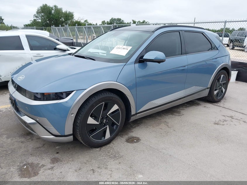 Vin: 7yakr4da2sy016349, lot: 45520548, hyundai ioniq 5 limited 20252