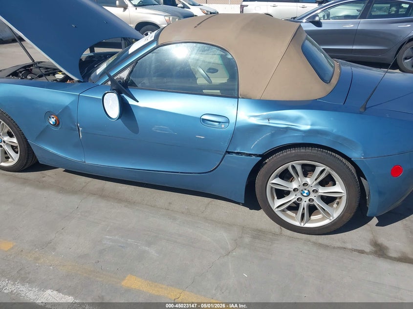 2003 BMW Z4 3.0I VIN: 4USBT53443LU06050 Lot: 45023147