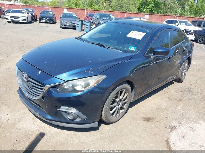 Vin: jm1bm1v78g1300138, lot: 45520669, mazda mazda3 i touring 20162