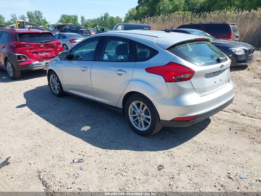 Vin: 1fadp3k26fl350694, lot: 45520700, ford focus se 20153