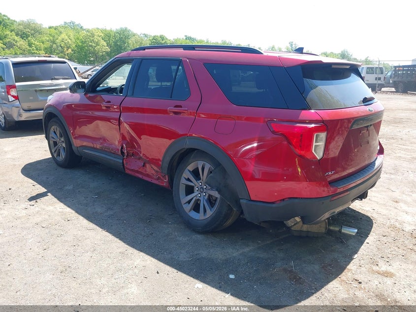 Vin: 1fmsk8dh0nga00415, lot: 45520758, ford explorer xlt 20223
