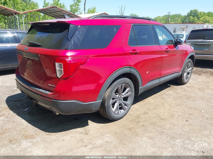Vin: 1fmsk8dh0nga00415, lot: 45520758, ford explorer xlt 20224
