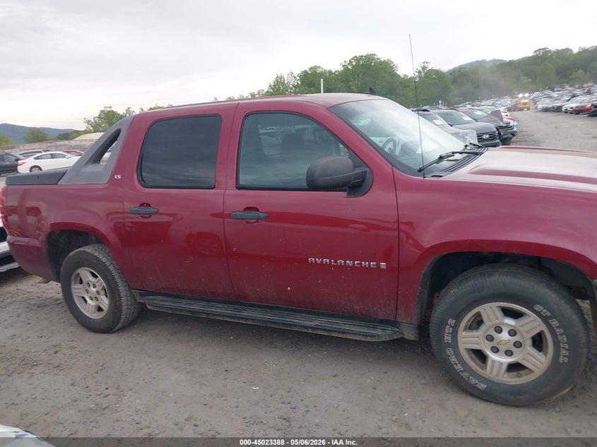2007 Chevrolet Avalanche 1500 Ls VIN: 3GNFK12347G121502 Lot: 45023388
