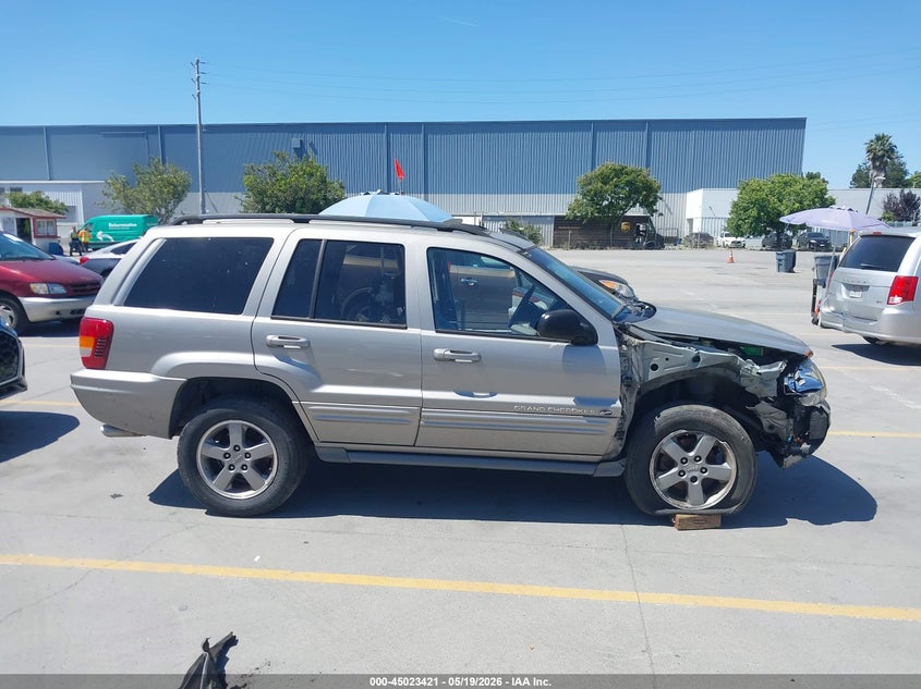 2002 Jeep Grand Cherokee Overland VIN: 1J8GW68J22C174109 Lot: 45023421