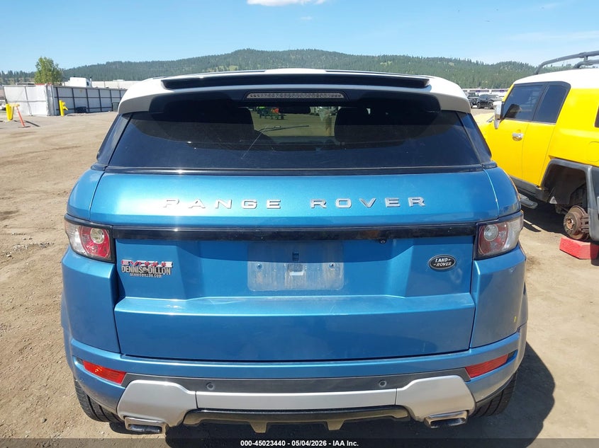 2012 Land Rover Range Rover Evoque Pure Plus VIN: SALVT2BG3CH646778 Lot: 45023440