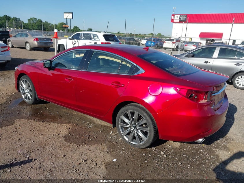Vin: jm1gl1wy5l1526678, lot: 45521027, mazda mazda6 grand touring reserve 20203