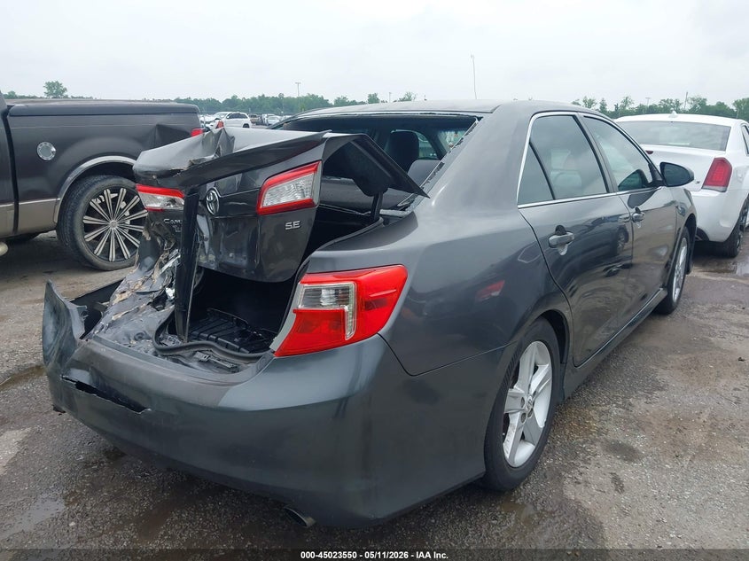 2013 TOYOTA CAMRY auction photo 4