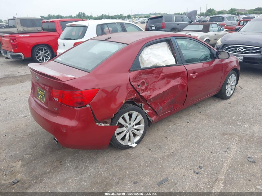 Vin: knafw4a36b5317308, lot: 45521133, kia forte sx 20114