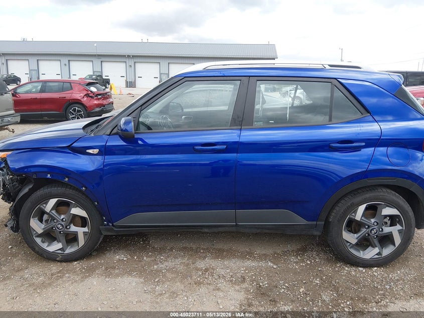 2022 Hyundai Venue Sel VIN: KMHRC8A33NU201831 Lot: 45023711