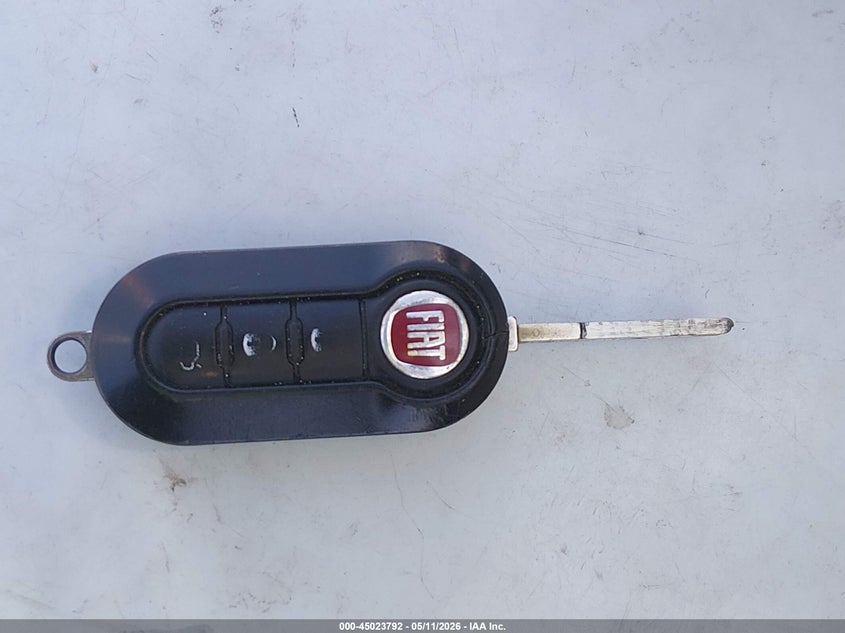 2017 Fiat 500E Battery Electric VIN: 3C3CFFGE3HT567855 Lot: 45023792