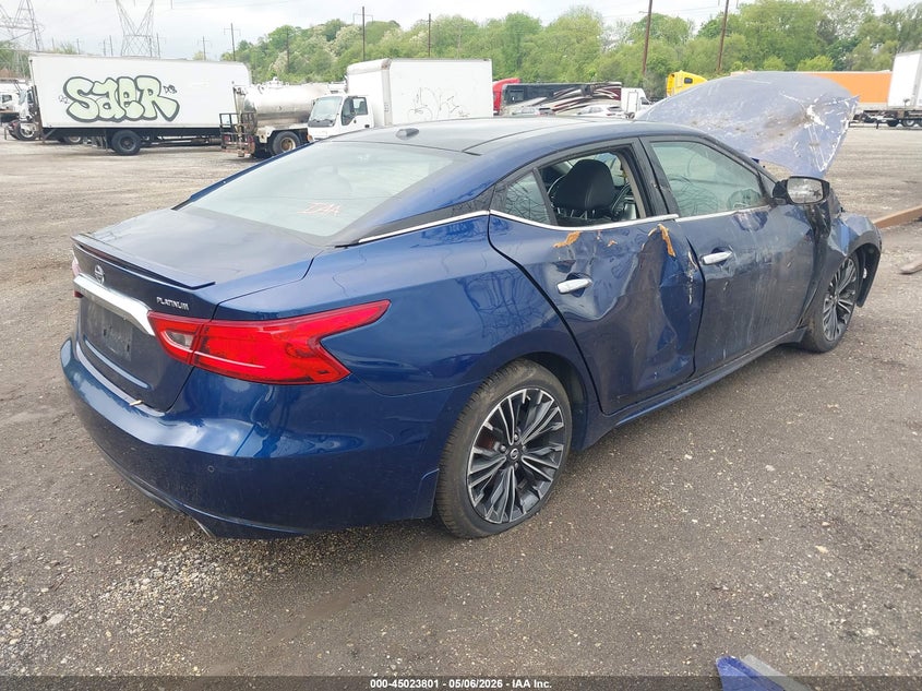 Vin: 1n4aa6ap8gc437100, lot: 45521315, nissan maxima 20164