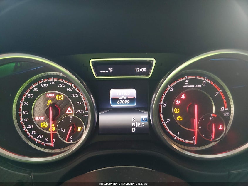 2018 Mercedes-Benz Amg Gle 63 Coupe S 4Matic VIN: 4JGED7FB0JA097087 Lot: 45023825