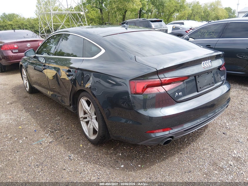Vin: wauencf51ja054668, lot: 45521341, audi a5 2.0t premium 20183