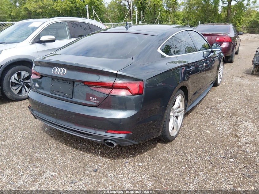 Vin: wauencf51ja054668, lot: 45521341, audi a5 2.0t premium 20184