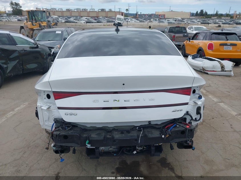 2025 Genesis G90 3.5T E-Sc Awd VIN: KMTFC4SD5SU053489 Lot: 45023868