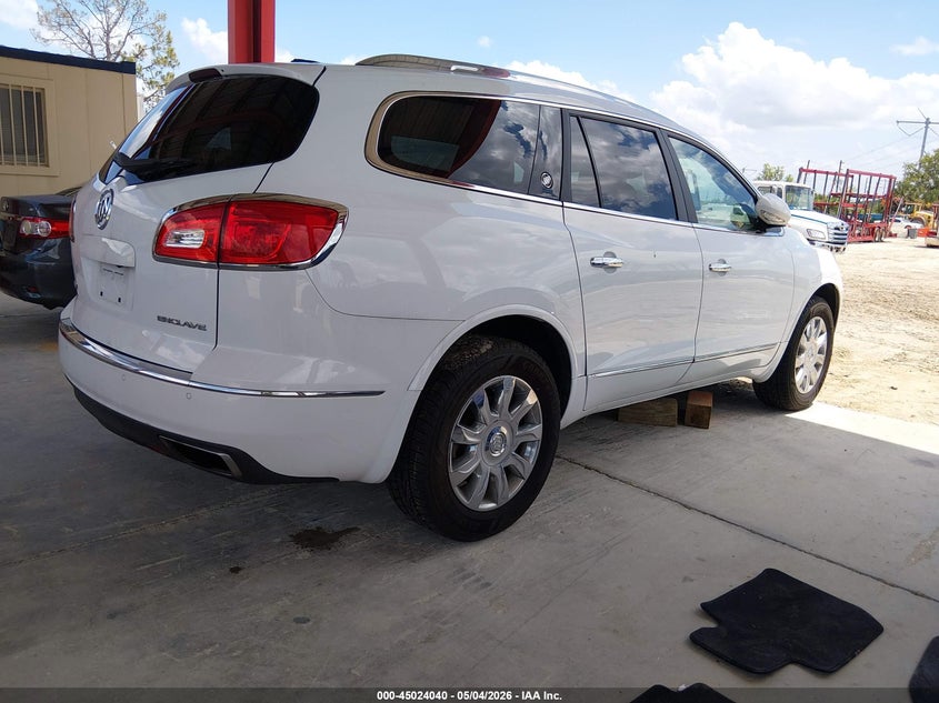 Vin: 5gakrbkdxhj353976, lot: 45521554, buick enclave leather 20174