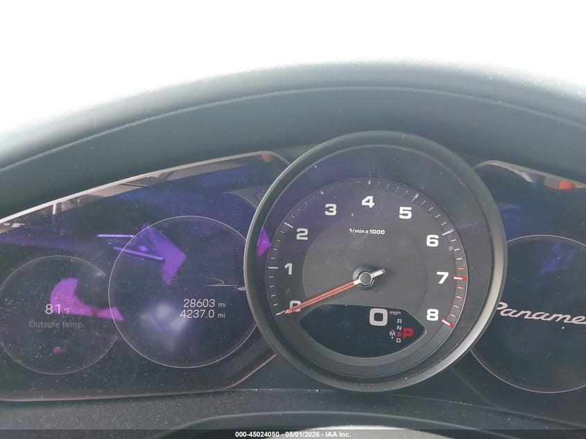 2023 Porsche Panamera 4/4 Platinum Edition/Platinum Edition VIN: WP0AJ2A75PL103044 Lot: 45024050