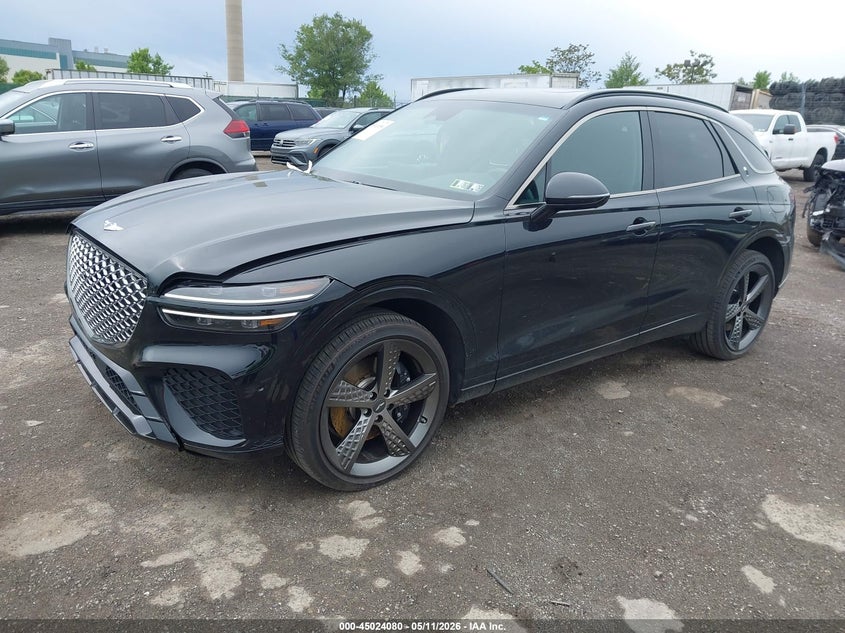 Vin: kmumadtb0pu139953, lot: 45521594, genesis gv70 2.5t awd 20232