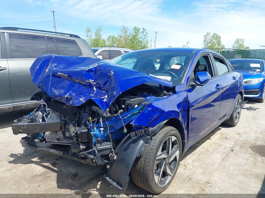 2023 Hyundai Elantra Sel KMHLS4AG9PU566456 photo 1