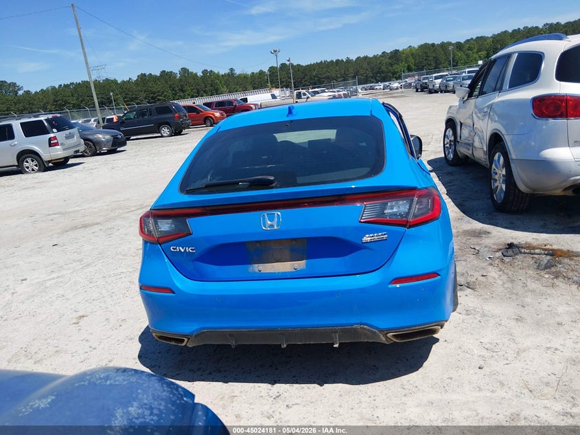 HONDA CIVIC 2022 VIN 19XFL1H80NE000905