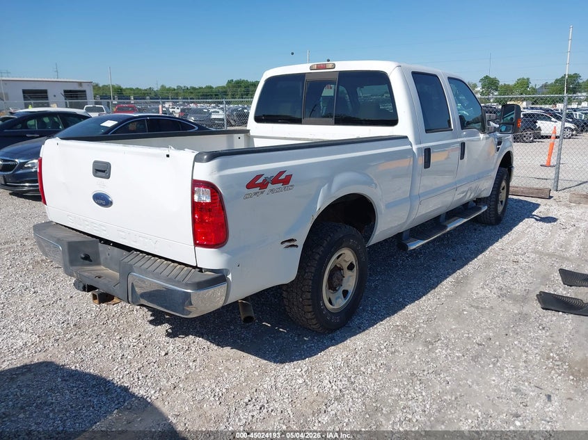 FORD F-250 2008 VIN 1FTSW21508ED70425