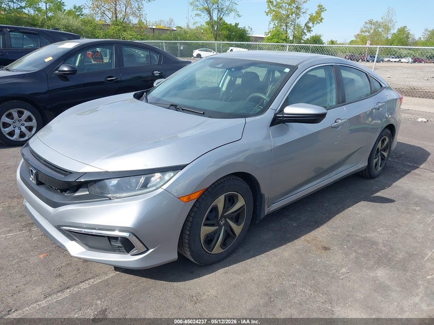2HGFC2F6XLH523617 2020 Honda Civic Lx photo 1