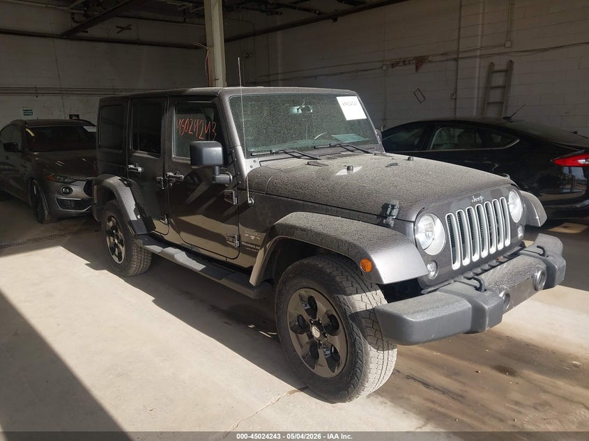 2018 Jeep Wrangler Jk Unlimited Sahara