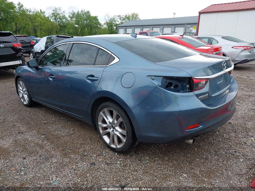 Vin: jm1gl1v55h1123914, lot: 45521791, mazda mazda6 touring 20173
