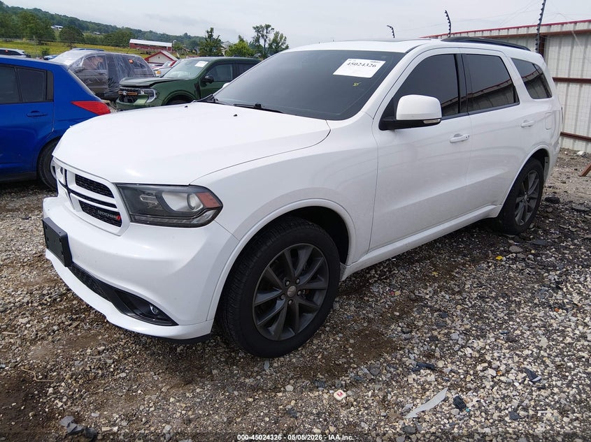 Vin: 1c4rdjdg7jc174267, lot: 45521840, dodge durango gt awd 20182