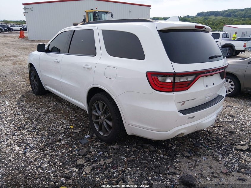Vin: 1c4rdjdg7jc174267, lot: 45521840, dodge durango gt awd 20183