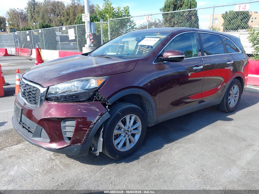 2019 Kia Sorento 2.4l Lx 5XYPG4A39KG535836 photo 1