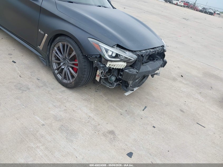 2017 Infiniti Q60 3.0T Red Sport 400 VIN: JN1FV7EK4HM610246 Lot: 45024369