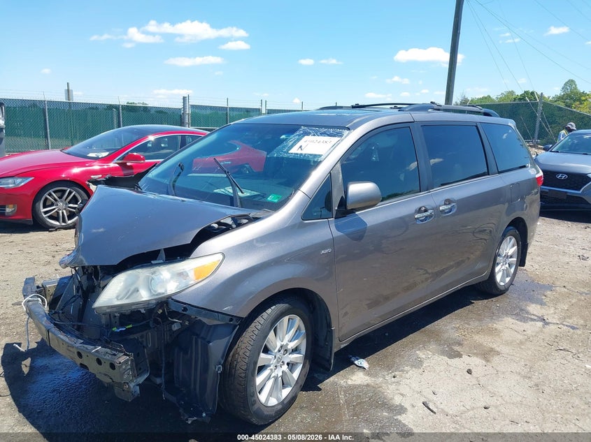2017 Toyota Sienna Xle Premium 7 Passenger 5TDDZ3DC3HS153526 photo 1