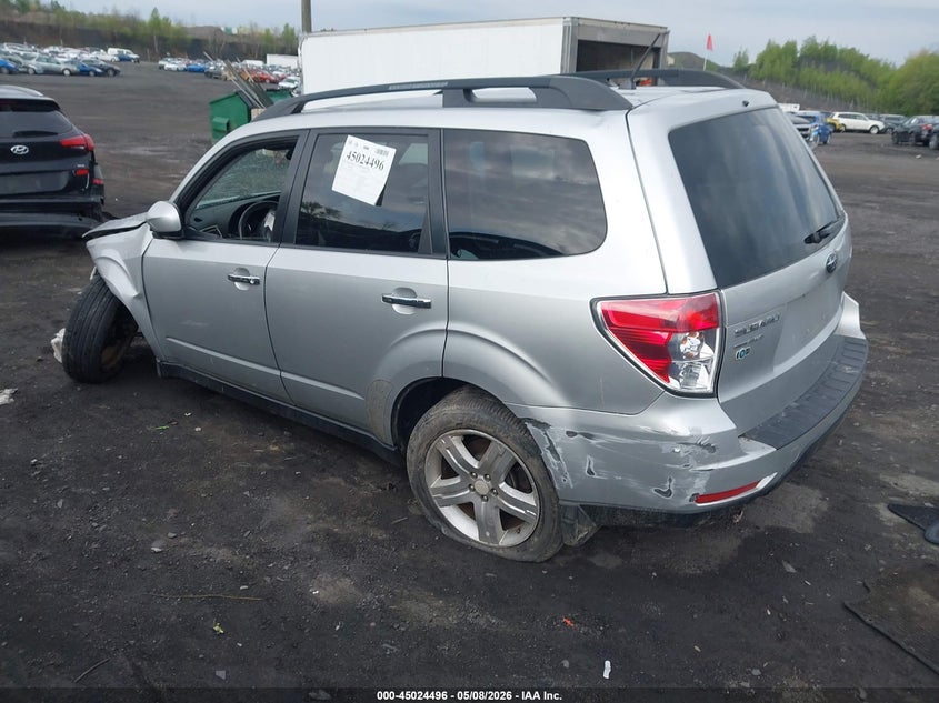2010 Subaru Forester 2.5 2.5X Premium silver Lot 111045024496 Vin JF2SH6CC5AH760875