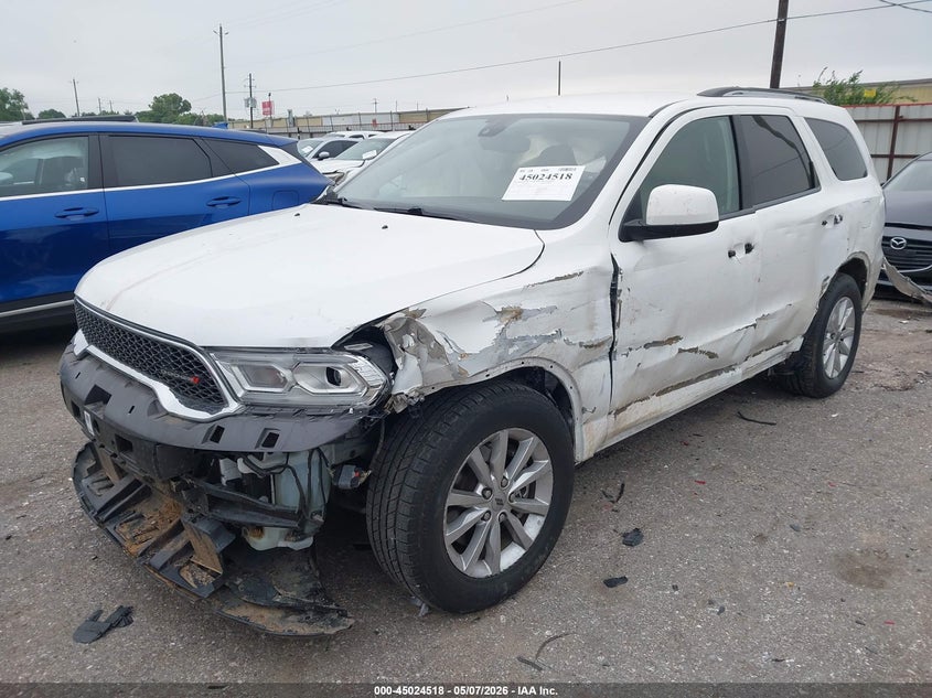 Vin: 1c4rdhag1mc577694, lot: 45522032, dodge durango sxt plus rwd 20212