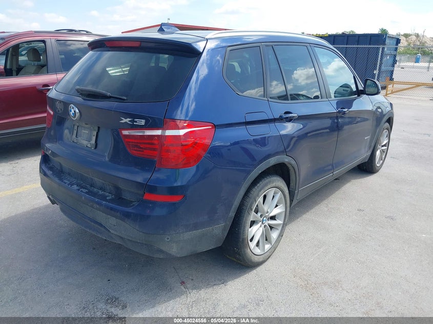 Vin: 5uxwz7c52g0r32886, lot: 45522070, bmw x3 sdrive28i 20164