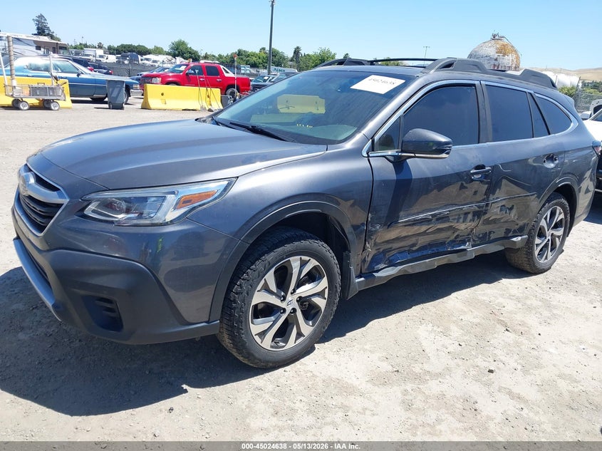 Vin: 4s4btgnd8m3187203, lot: 45522152, subaru outback limited xt 20212