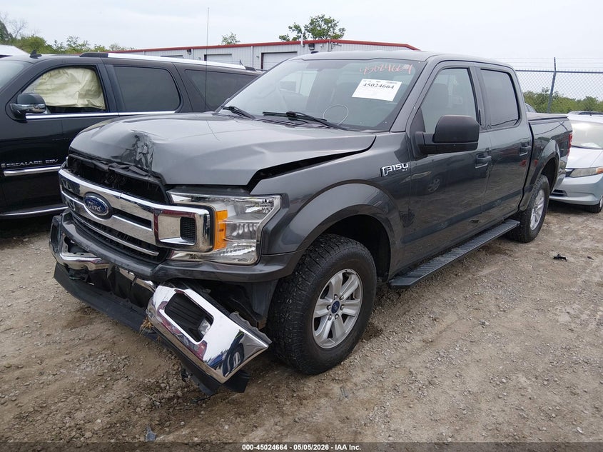 VIN 1FTEW1EP9JFD15720 2018 FORD F-150 XLT