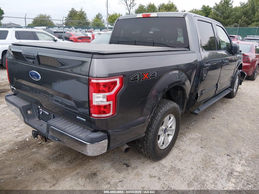 VIN 1FTEW1EP9JFD15720 2018 FORD F-150 XLT