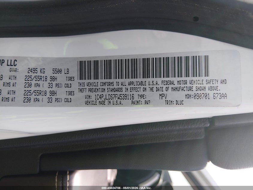 2015 Jeep Cherokee - widok 9