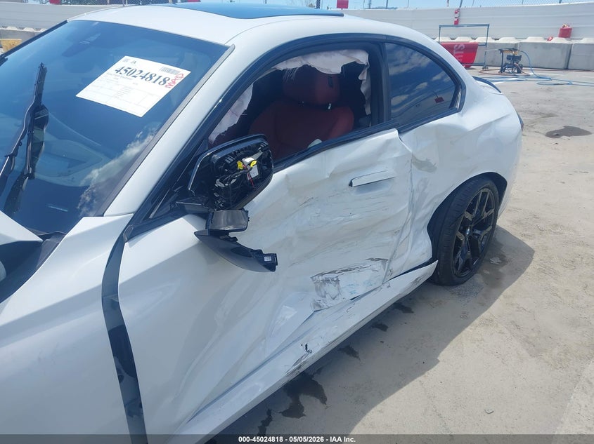 2026 BMW M240 I xDrive VIN: 3MW53CM04T8G14484 Lot: 45024818