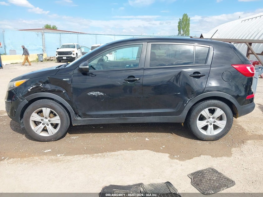 2012 Kia Sportage 2.4 Lx Black Lot 111045024971 Vin KNDPBCA27C7201805