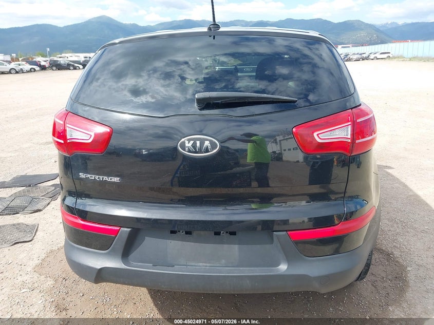 2012 Kia Sportage 2.4 Lx Black Lot 111045024971 Vin KNDPBCA27C7201805