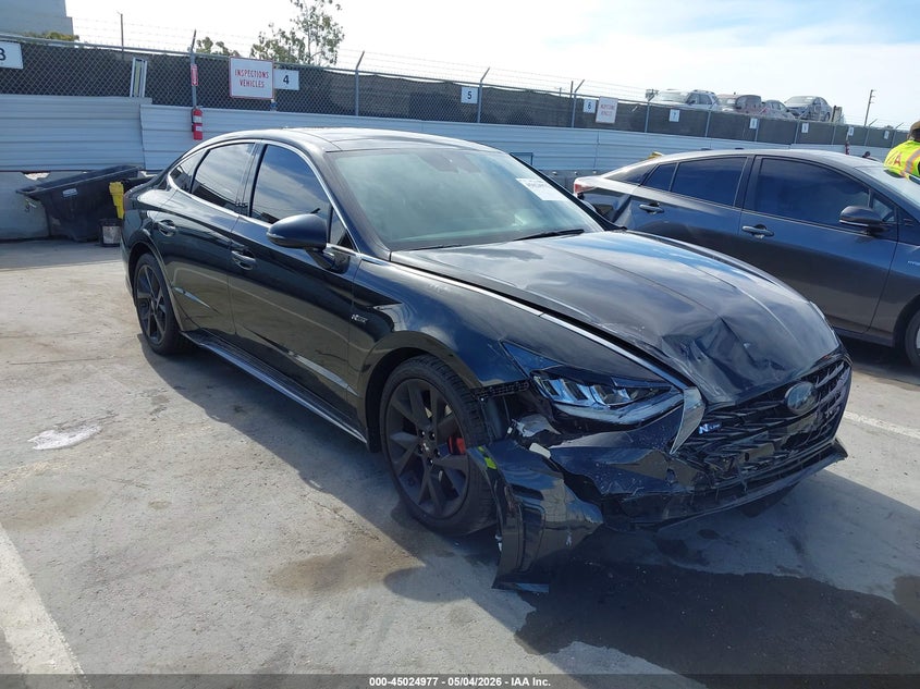 VIN 5NPEK4JCXNH141992 2022 HYUNDAI SONATA N LINE NIGHT EDITION