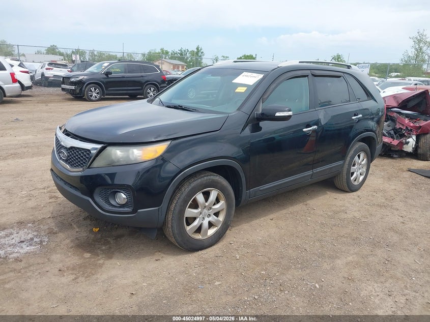 2011 Kia Sorento Lx 5XYKT4A15BG083419 photo 1
